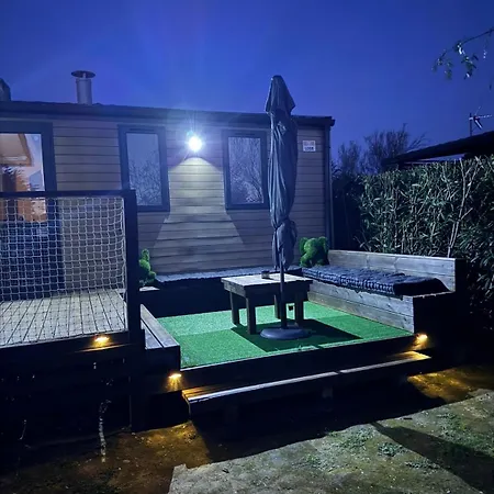 Mobil-home Premium 3ch 6 Pers Les Dunes A Kemp *