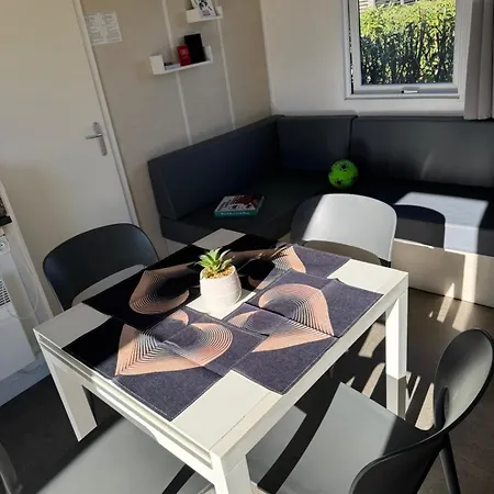 Mobil-home Premium 3ch 6 Pers Les Dunes A * Torreilles